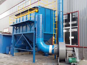 中頻爐耐高溫布袋除塵器